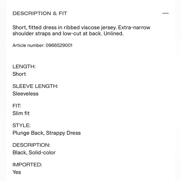 H&M Ribbed Mini Dress - Picture 5 of 6